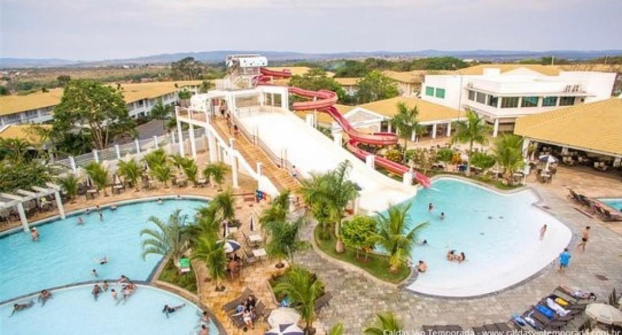 Lacqua Diroma V Apt Localizado Proximo A Portariaparque Aquatico Completo Nao Dispomos De Roupa De Cama E Banho Caldas Novas Zewnętrze zdjęcie